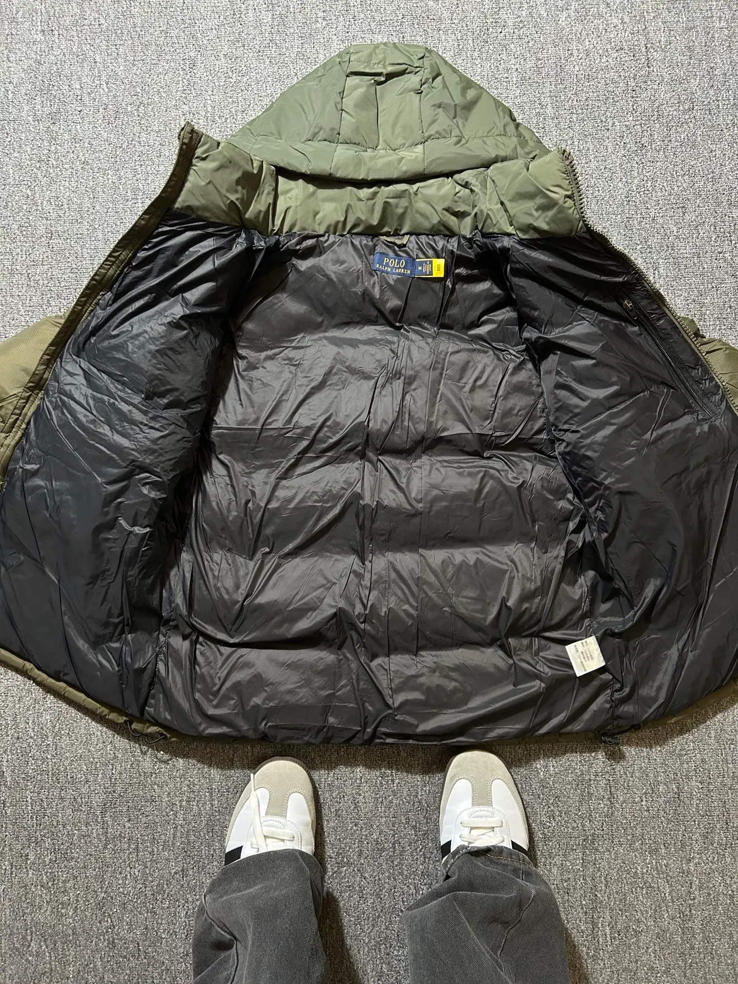 P430💰000050 #FF2569 Polo Ralph Lauren FW25 Logo Removable Hood Down Jacket Size: M-XXL